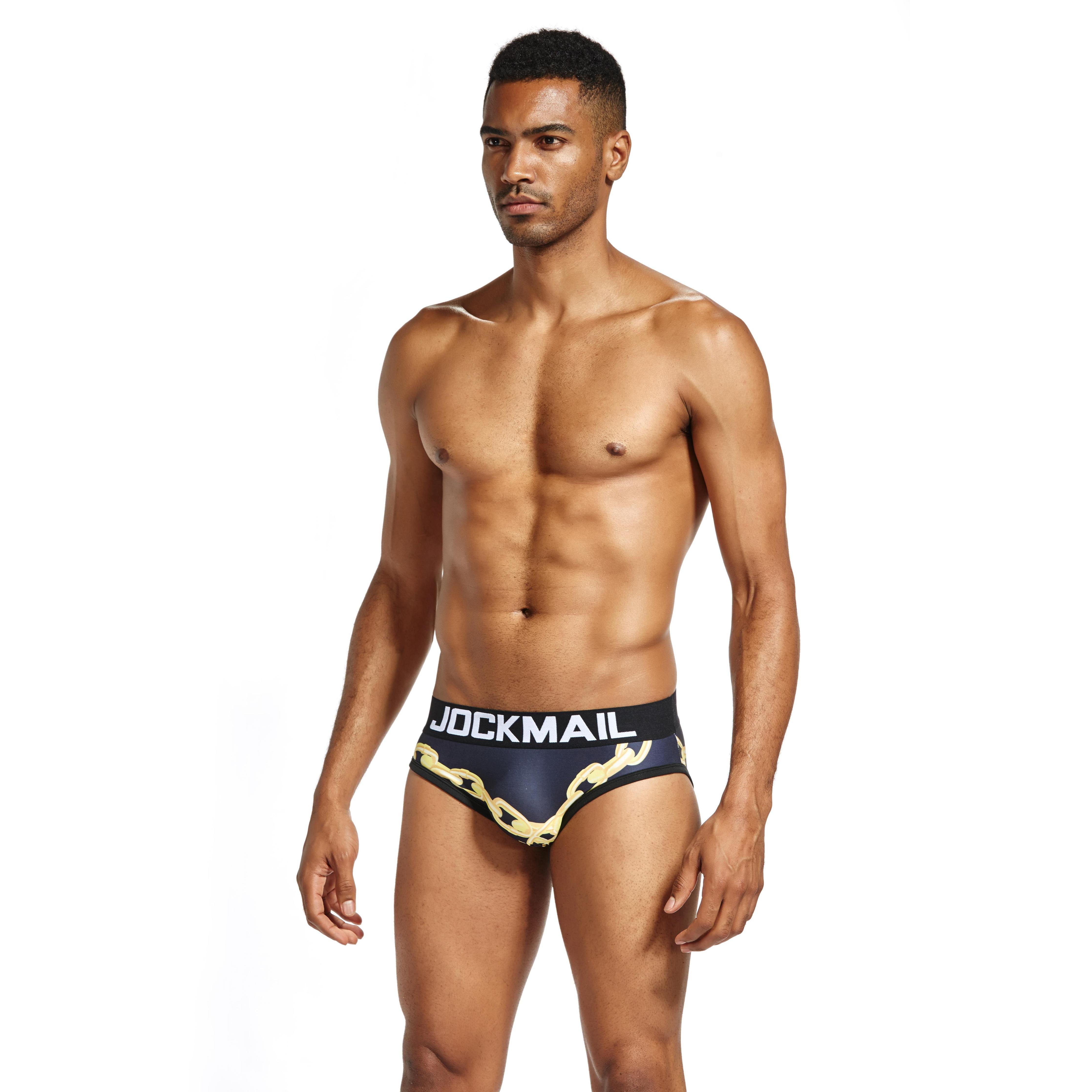 Calzoncillos JOCKMAIL JM328 para hombre Negro