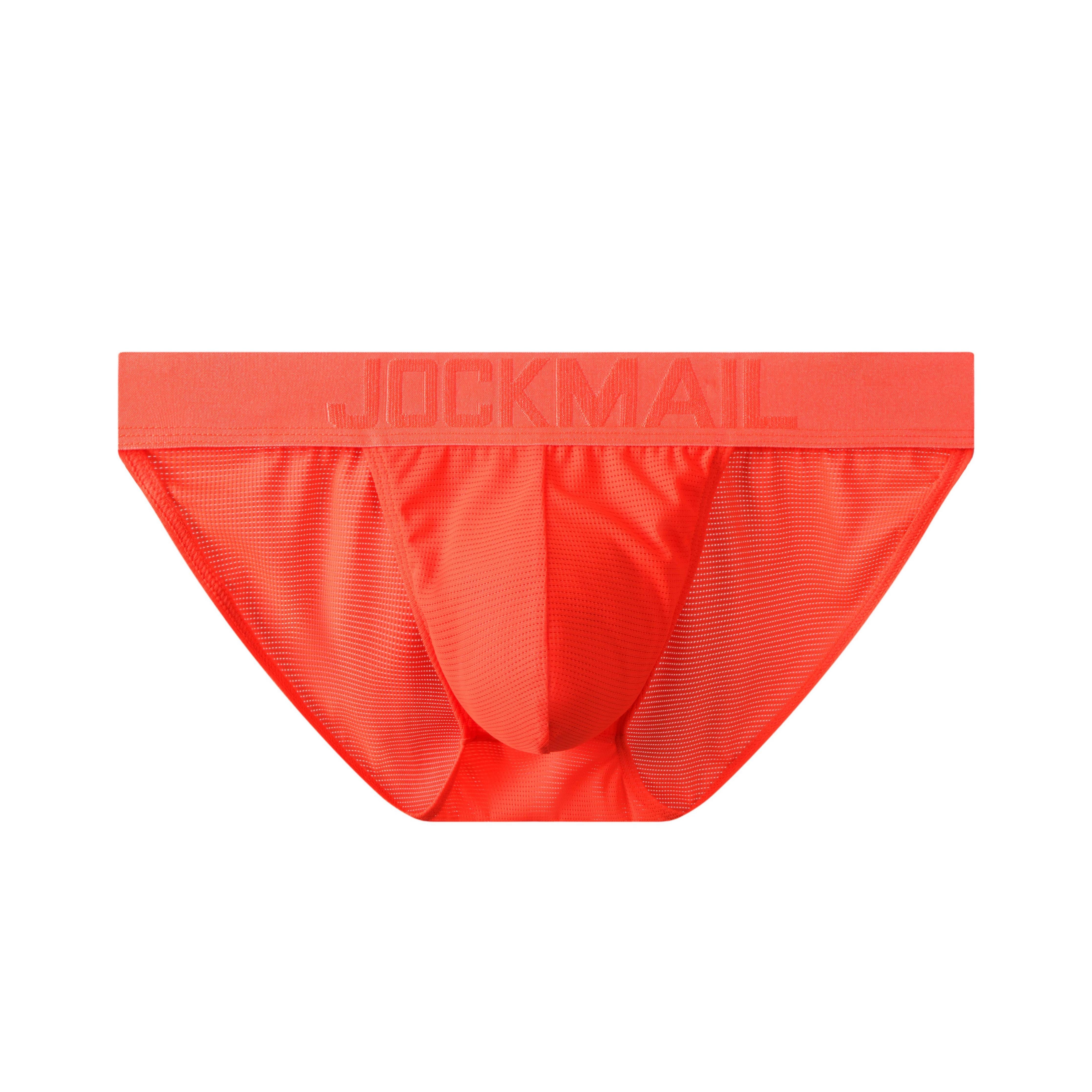 JOCKMAIL Men Mesh Underwear Boxers Trunks Shorts Breathable Crotch Mens  Underwear Boxers (M, Black) at  Men's Clothing store